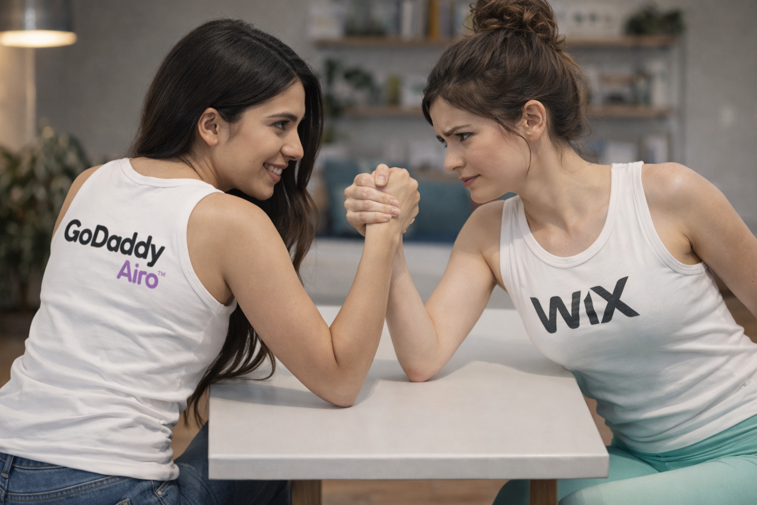 godaddy air vs wix