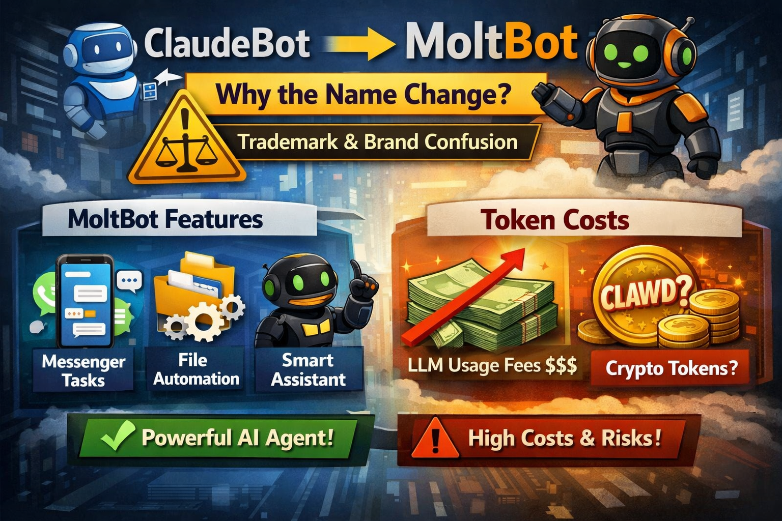 MoltBot New Features and Costs